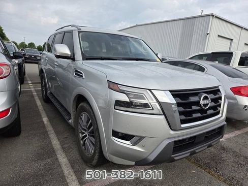 Used 2023 Nissan Armada SL w/ Captain's Chairs Package RWD image 5