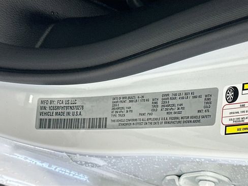New 2026 RAM 1500 Limited AWD/4WD image 19