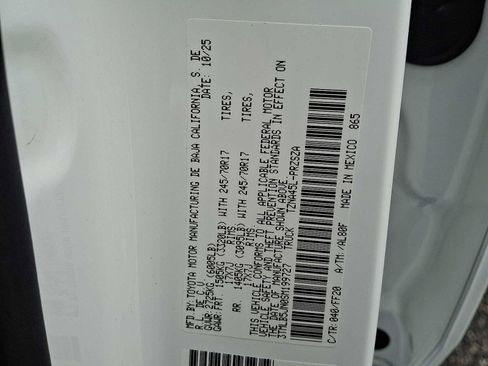 New 2025 Toyota Tacoma SR5 image 15