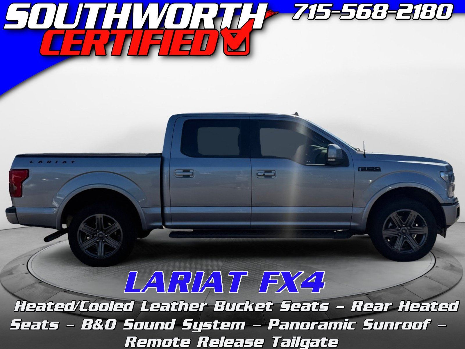 Used 2020 Ford F150 Lariat w/ Equipment Group 502A Luxury AWD/4WD image 1