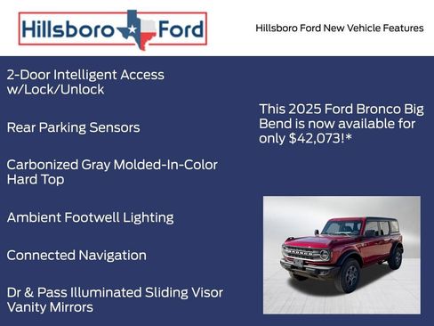 New 2025 Ford Bronco Big Bend image 15