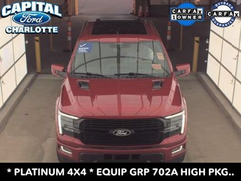 Used 2025 Ford F150 Platinum w/ Equipment Group 702A High AWD/4WD image 2