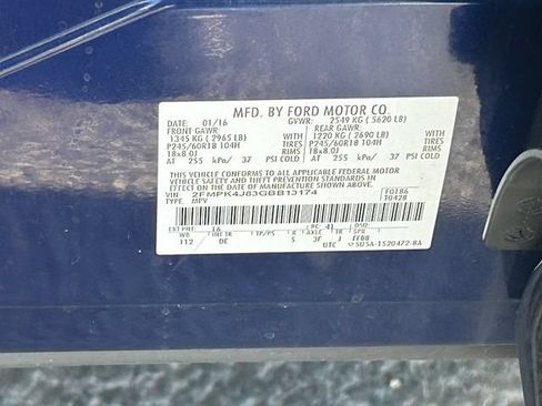 Used 2016 Ford Edge SEL AWD/4WD image 35