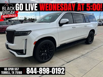 Used 2021 Cadillac Escalade ESV Sport w/ LPO, ONYX Package