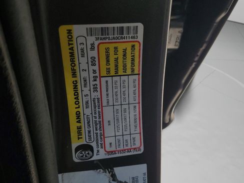 Used 2012 Ford Fusion SEL FWD image 32