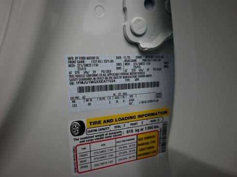 New 2025 Ford Expedition Platinum w/ Stealth Performance Package image 3