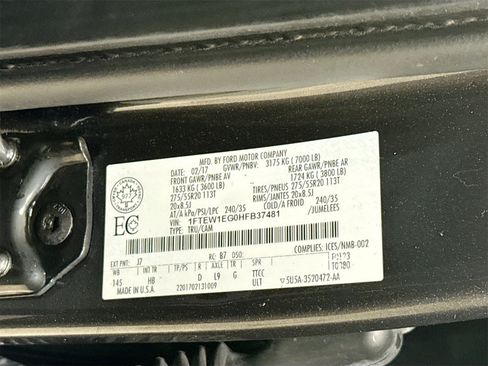 Used 2017 Ford F150 Lariat w/ Equipment Group 502A Luxury image 18