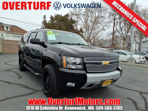 Used 2013 Chevrolet Suburban LT w/ Suspension Package, Off-Road image 1