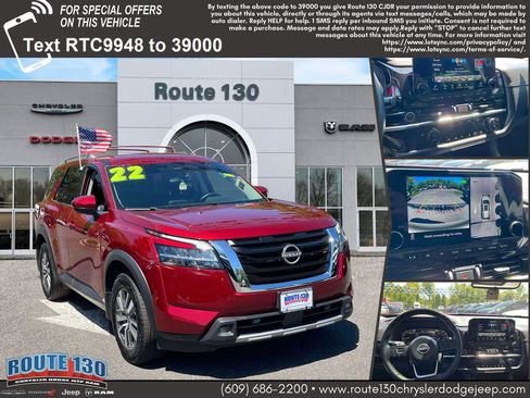Used 2022 Nissan Pathfinder SL AWD/4WD image 1