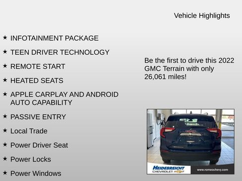 Used 2022 GMC Terrain SLE w/ Driver Convenience Package image 7