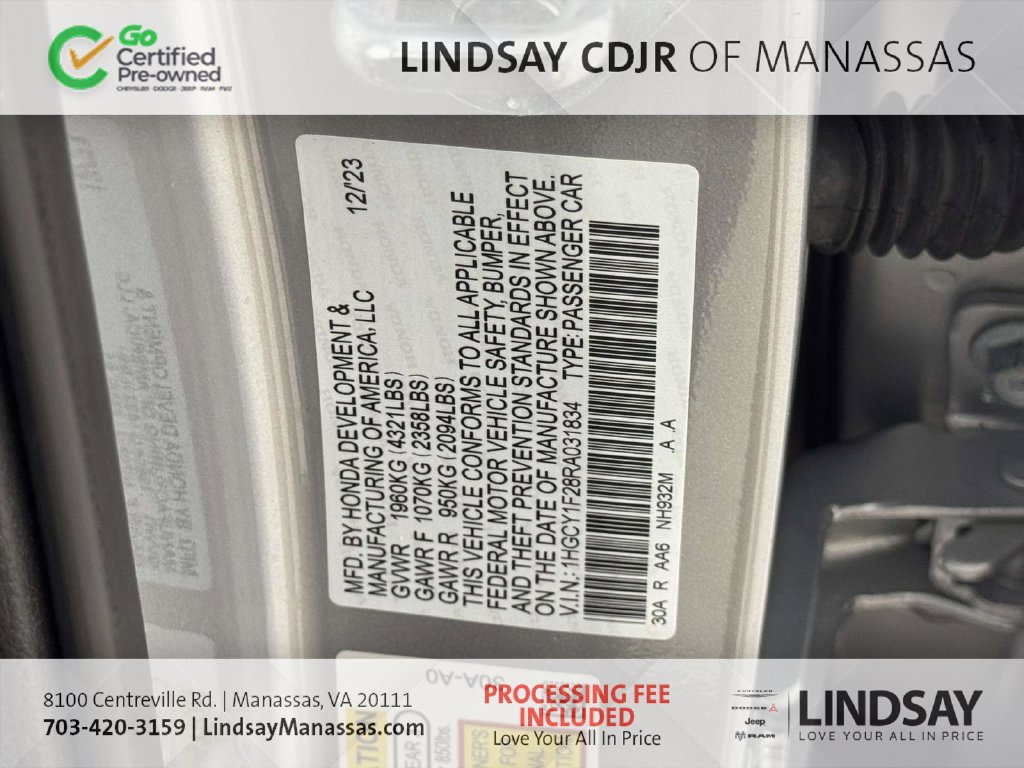 Used 2024 Honda Accord LX image 29