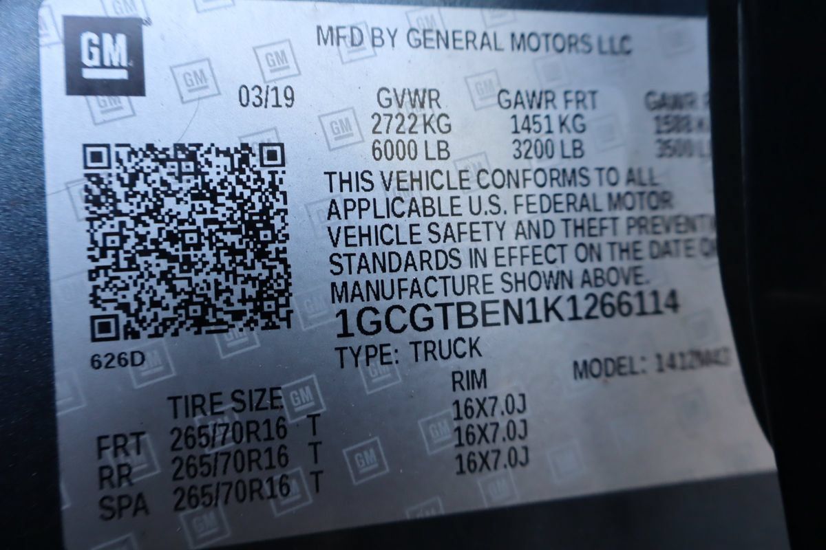 Used 2019 Chevrolet Colorado W/T w/ WT Convenience Package AWD/4WD image 44