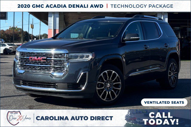Used 2020 GMC Acadia Denali w/ Technology Package AWD/4WD image 1