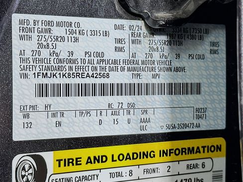 Used 2024 Ford Expedition Max Limited image 12