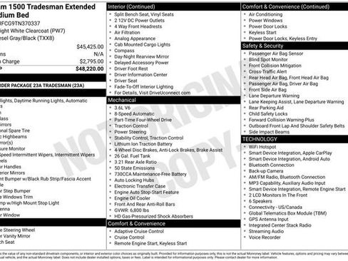 New 2026 RAM 1500 Tradesman AWD/4WD image 26