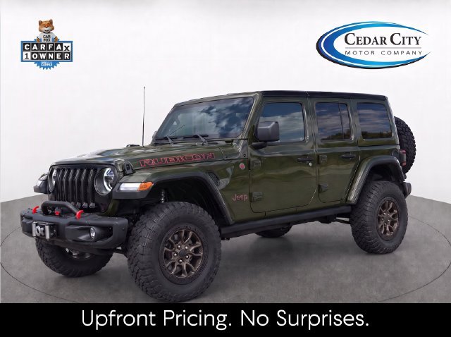 Used 2021 Jeep Wrangler Unlimited Rubicon AWD/4WD image 1
