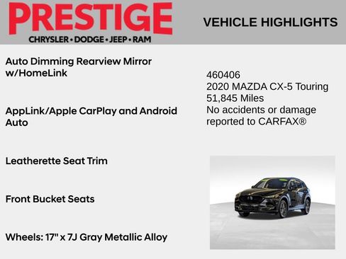 Used 2020 MAZDA CX-5 Touring FWD image 4