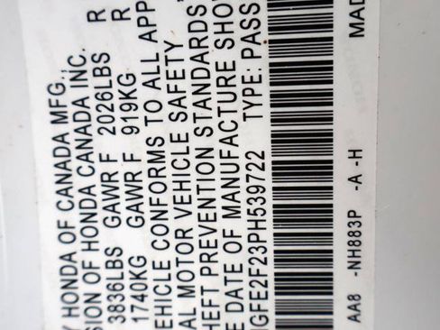 Used 2023 Honda Civic LX image 16