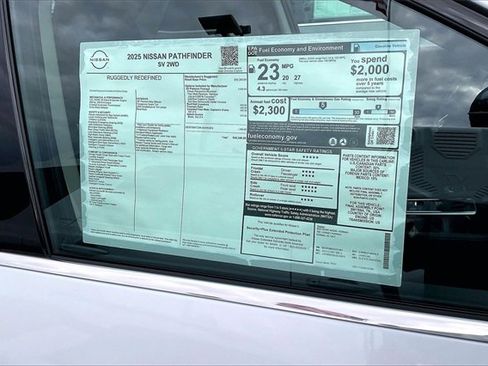 New 2025 Nissan Pathfinder SV w/ SV Premium Package image 13