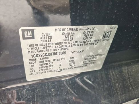 Used 2015 GMC Yukon Denali w/ Premium Package AWD/4WD image 36