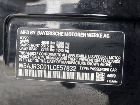 Used 2020 BMW 530i w/ Premium Package image 33