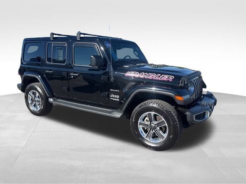 Used 2022 Jeep Wrangler Unlimited Sahara w/ LED Lighting Group image 9