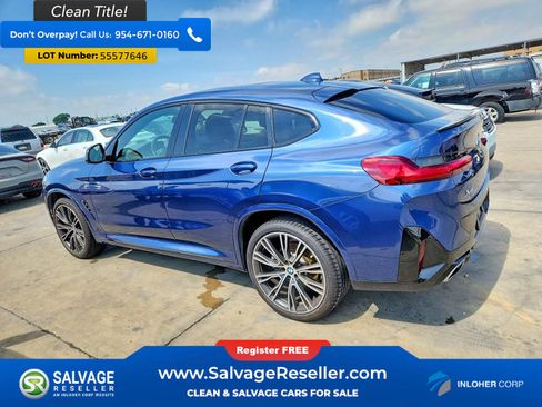 Used 2022 BMW X4 xDrive30i w/ M Sport Package 2 AWD/4WD image 3