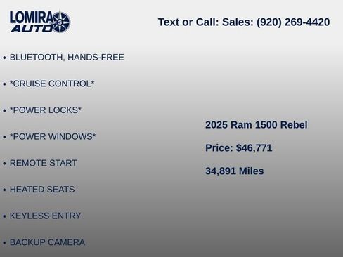 Used 2025 RAM 1500 Rebel AWD/4WD image 9