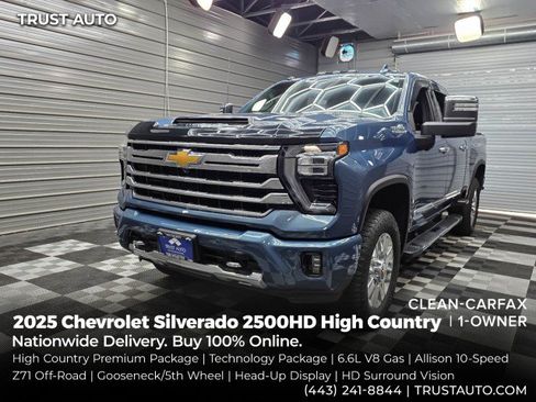 Used 2025 Chevrolet Silverado 2500 High Country w/ High Country Premium Package AWD/4WD image 1