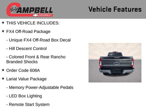 Used 2017 Ford F250 Lariat w/ Lariat Value Package image 5