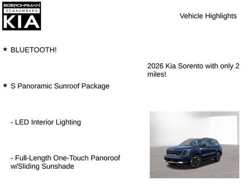 New 2026 Kia Sorento S image 7