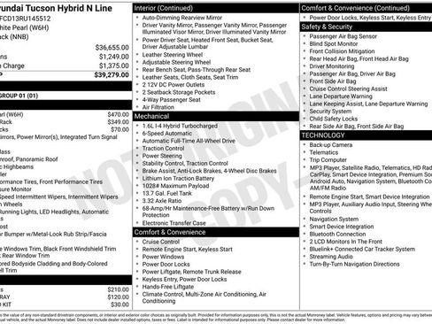 Used 2024 Hyundai Tucson N Line AWD/4WD image 3