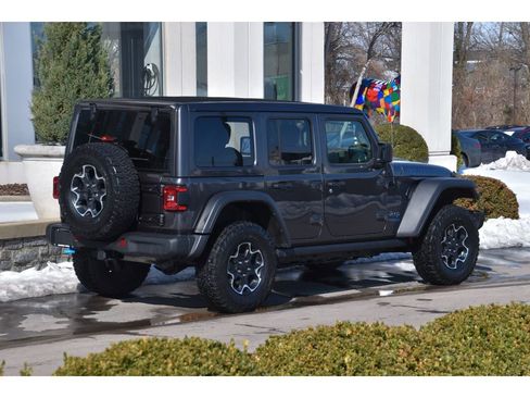 Used 2022 Jeep Wrangler Unlimited Rubicon 4xe w/ Steel Bumper Group image 4