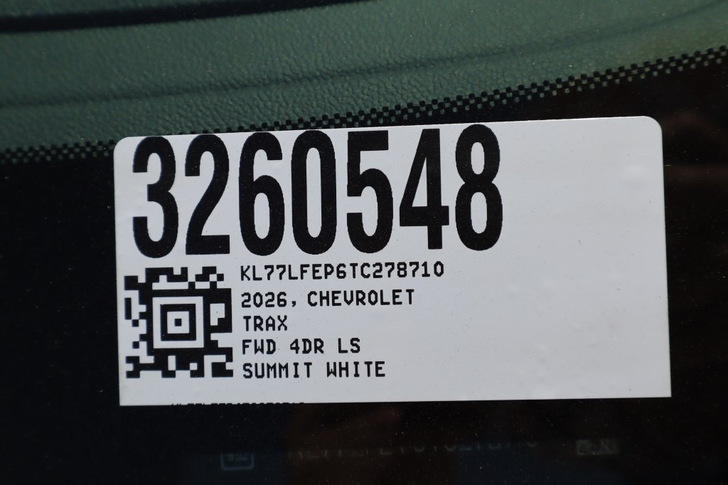 New 2026 Chevrolet Trax LS w/ LS Convenience Package FWD image 36