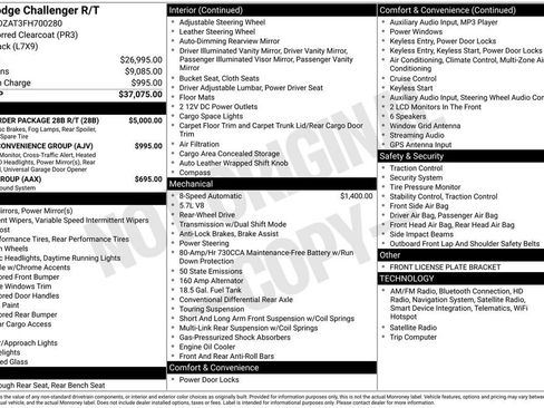 Used 2015 Dodge Challenger R/T w/ Quick Order Package 28B R/T image 1