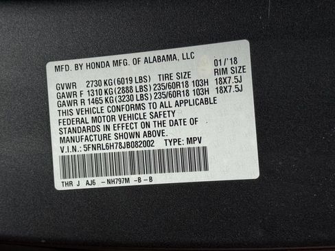 Used 2018 Honda Odyssey EX-L image 29
