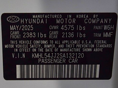 Used 2025 Hyundai Sonata Limited FWD image 48