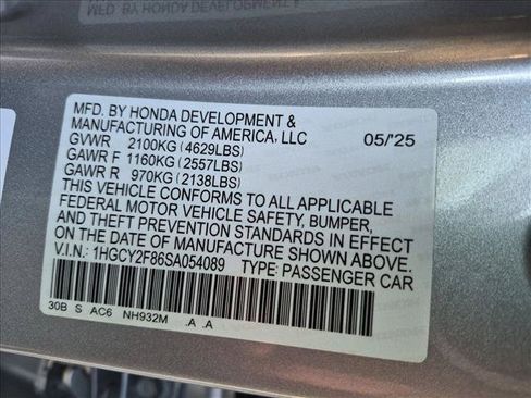 Used 2025 Honda Accord Touring image 26