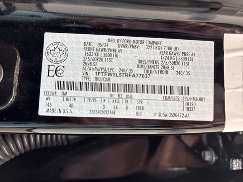 Used 2024 Ford F150 XLT w/ Equipment Group 303A High image 28