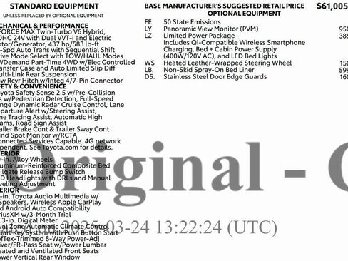 Used 2025 Toyota Tundra Limited image 2