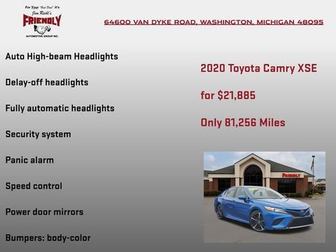 Used 2020 Toyota Camry XSE image 25