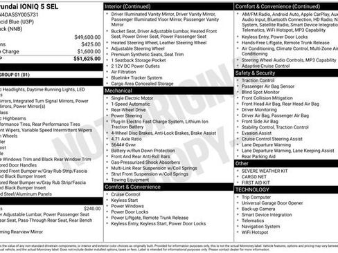 Used 2025 Hyundai Ioniq 5 SEL image 9