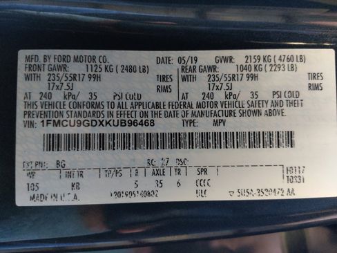 Used 2019 Ford Escape SE AWD/4WD image 33