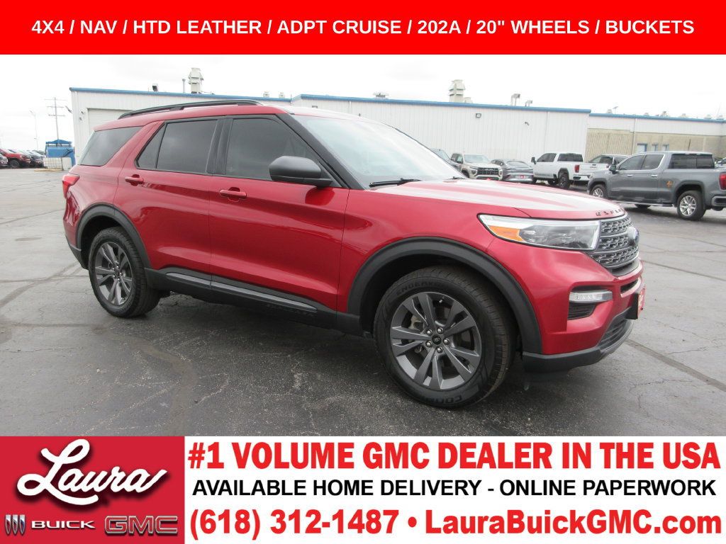 Used 2021 Ford Explorer XLT w/ Equipment Group 202A AWD/4WD image 1