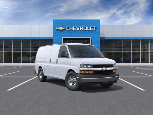 New 2025 Chevrolet Express 3500 w/ Driver Convenience Package RWD image 1