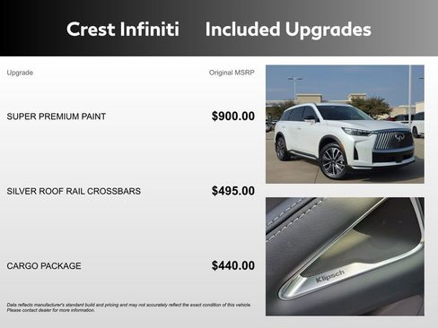 Certified 2026 INFINITI QX60 Luxe w/ Cargo Package image 5