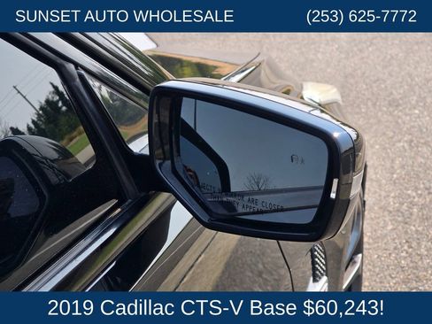 Used 2019 Cadillac CTS V w/ Carbon Fiber Package RWD image 21