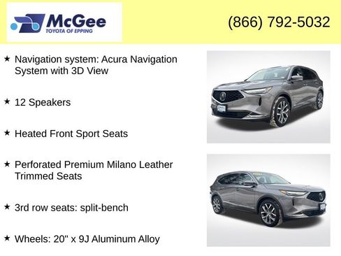 Used 2024 Acura MDX Technology image 8