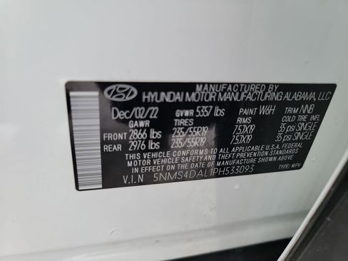 Certified 2023 Hyundai Santa Fe Limited image 25