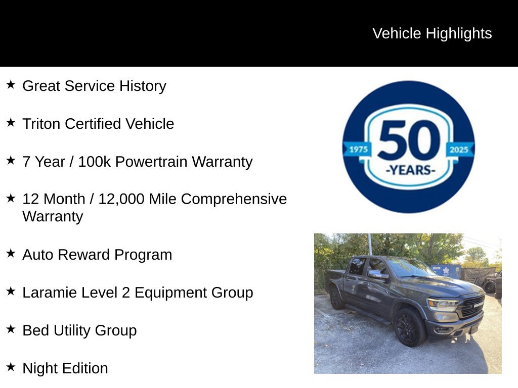 Used 2020 RAM 1500 Laramie AWD/4WD image 5